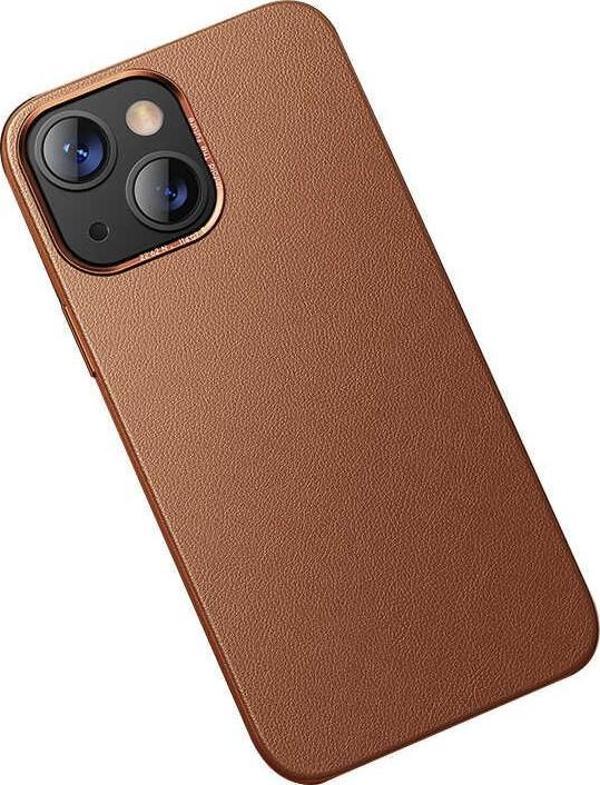 Benks Apple iPhone 13 Kılıf Magnetic Hakiki Deri Kılıf - Image 1