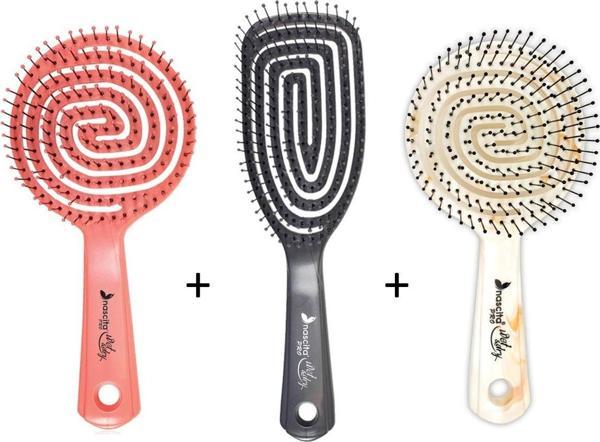 Nascita Pro Üç Boyutlu Saç Fırçası 16 + Nascita Pro Üç Boyutlu Saç Fırçası 1 + Nascita Pro Üç Boyutlu Saç Fırçası 2 - Image 1