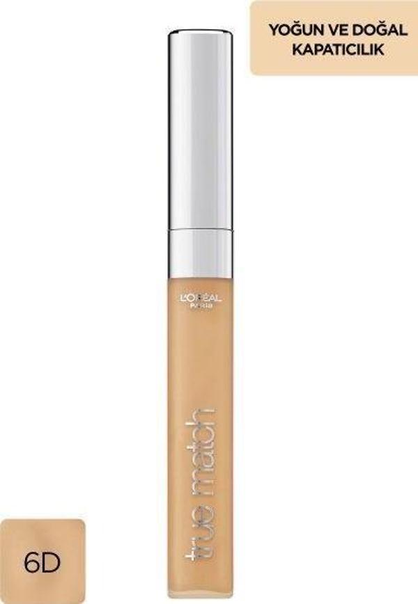 L'Oréal Paris True Match Kapatıcı 6D/W Golden Honey - Image 1
