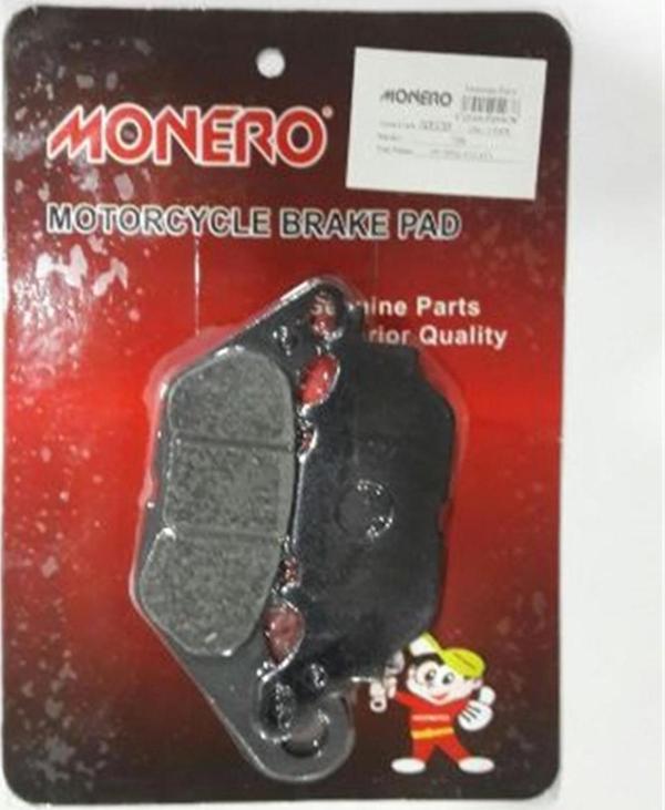 Monero Arka Fren Balatası  Yamaha Nmax 125 155 Trıcıty 125 Delıght 115 Ön Ybr 125k Esd Cygnus L 264  - Image 1