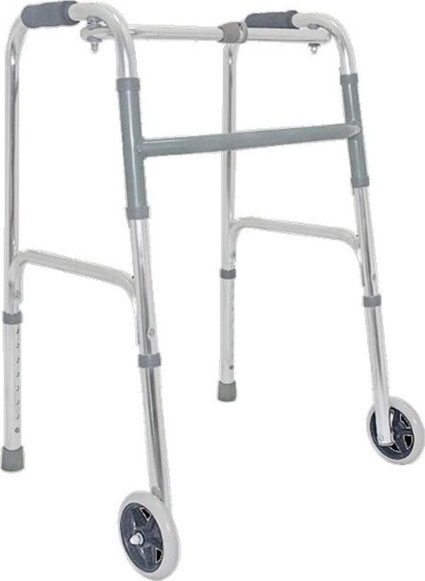 Ithal Lüx Ithal Tekerlekli Yürüteci Alüminyum Walker Wolker Yürüteç Tekerlekli - Image 1