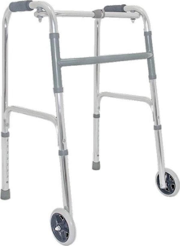 Ithal Tekerkekli Hasta Yürüteci Alüminyum Walker Wolker Yürüteç Katlanır - Image 1