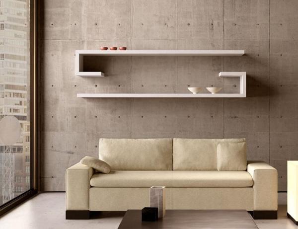 Life Mdf Beyaz Duvar Rafı - Image 1