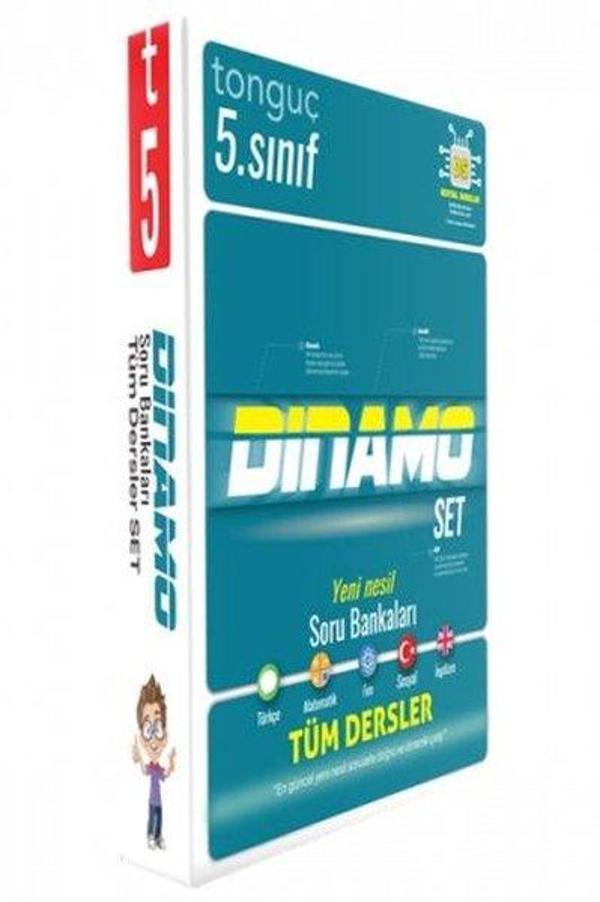 5.Sınıf Dinamo Tüm Dersler Soru Bankası Set - Tonguç Akademi - Image 1