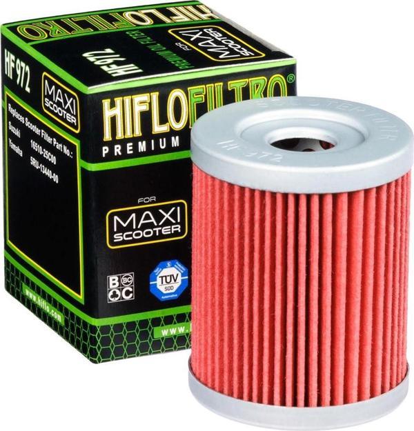 Hiflo Yamaha Xmax400 13-20, Suzuki Burgman 400 99-06, MaxSym400/600  Yağ Filtresi HF972 - Image 1