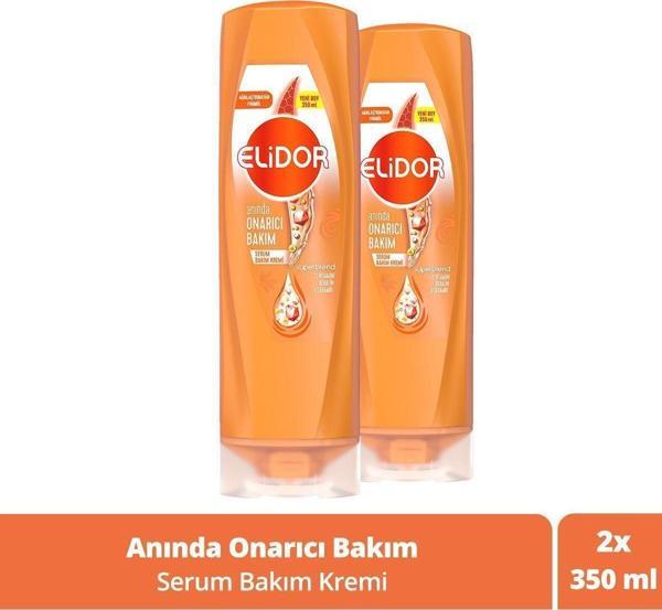 Elidor Superblend Serum Bakım Kremi Anında Onarıcı Bakım C Vitamini Keratin Seramid 350 Ml X2 - Image 1