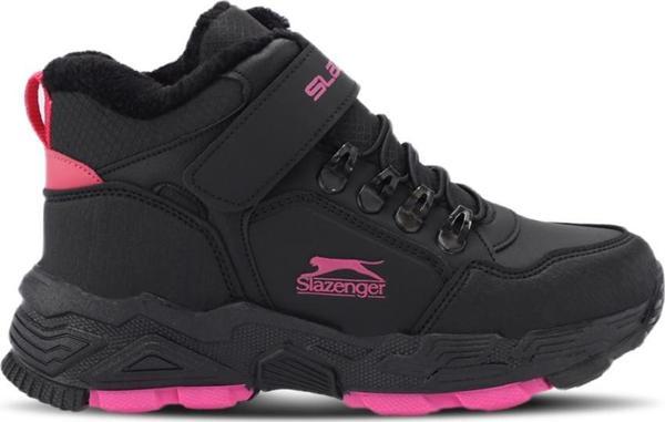 Slazenger VALUABLE I Kız Çocuk Bot Siyah / Fuşya - Image 1