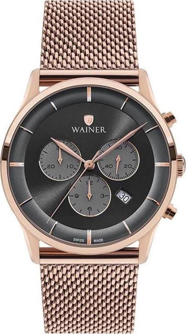 Wainer WA.19961-A Erkek Kol Saati, Swiss Made - Image 1