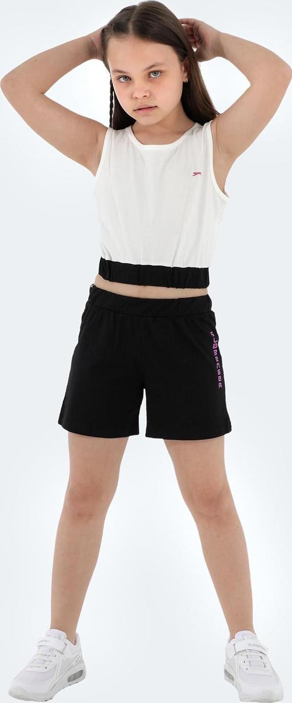 Slazenger DIODATO Kız Çocuk Eşofman Takımı Beyaz - Image 1