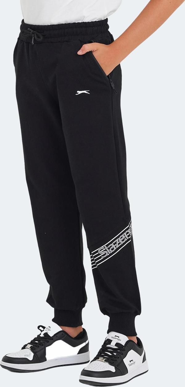 Slazenger LIKE Unisex Çocuk Eşofman Altı Siyah - Image 1