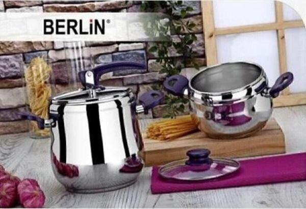 Berlin Düdüklü Tencere 3,5 Lt - 7 Lt Ikili Set Fma011625 - Image 1