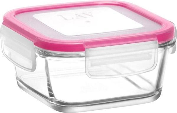 Lav Cam Kilitli Saklama Kabı Kahvaltılık Frs227 Pembe - Image 1