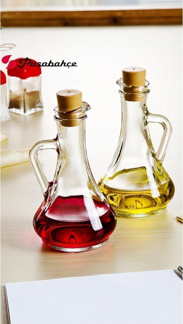 Paşabahçe Olivia 2'Li Yağlık Sirkelik - 2 Adet 260 Ml Yağdanlık - Image 1