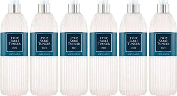 Düvenci Toptan Eyüp Sabri Okyanus Kolonyası 150 Ml Silindir Pet Şişe Sprey 6' lı - Image 1