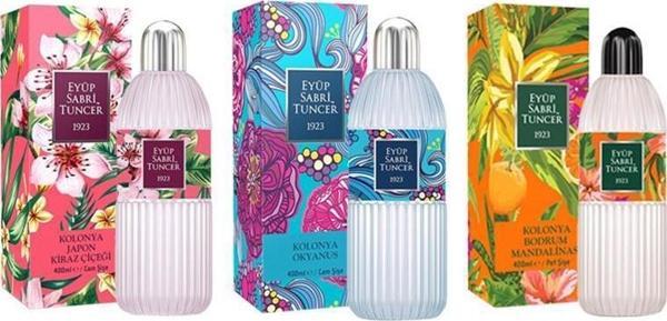 Düvenci Toptan Eyüp Sabri Tuncer 400 ML 3'lü Kolonya Seti E - Image 1