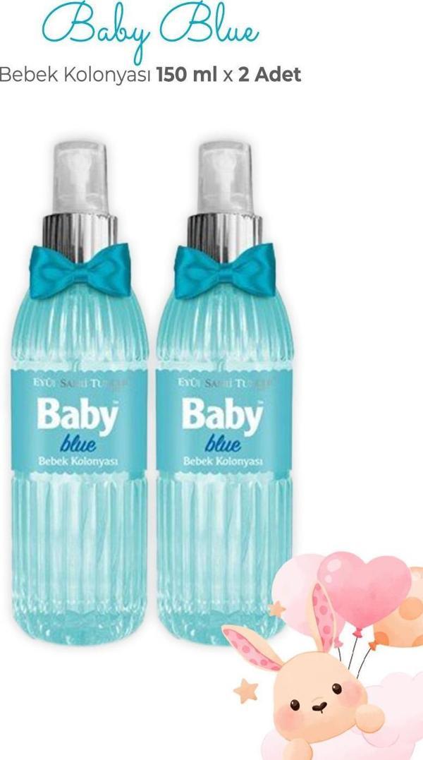 Eyüp Sabri Tuncer Baby Blue Bebek Kolonyası 150 ml x 2 Adet - Image 1