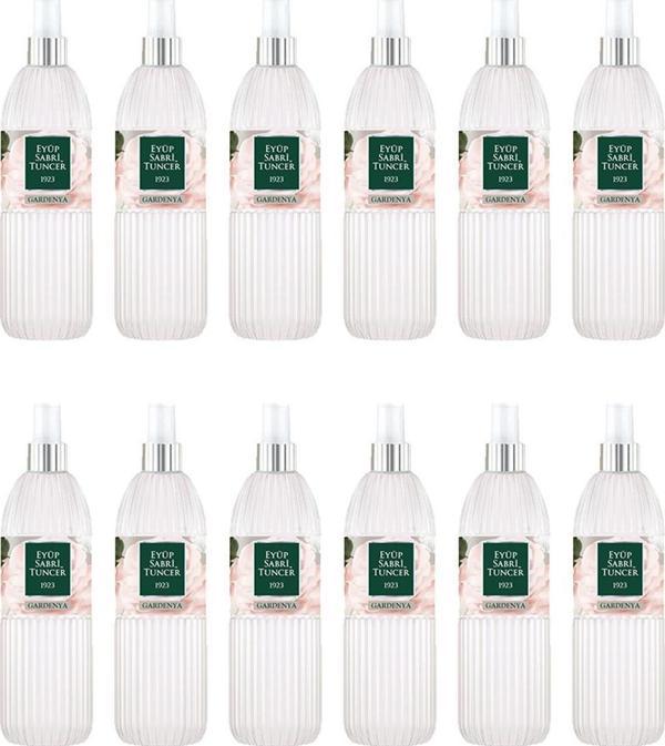 Eyüp Sabri Tuncer Gardenya Kolonyası Silindir Pet Şişe Sprey 150 ml x 12 Adet - Image 1
