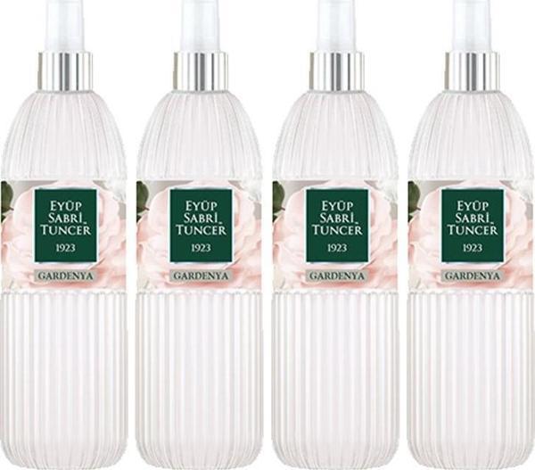 Eyüp Sabri Tuncer Gardenya Kolonyası Silindir Pet Şişe Sprey 150 ml x 4 Adet - Image 1