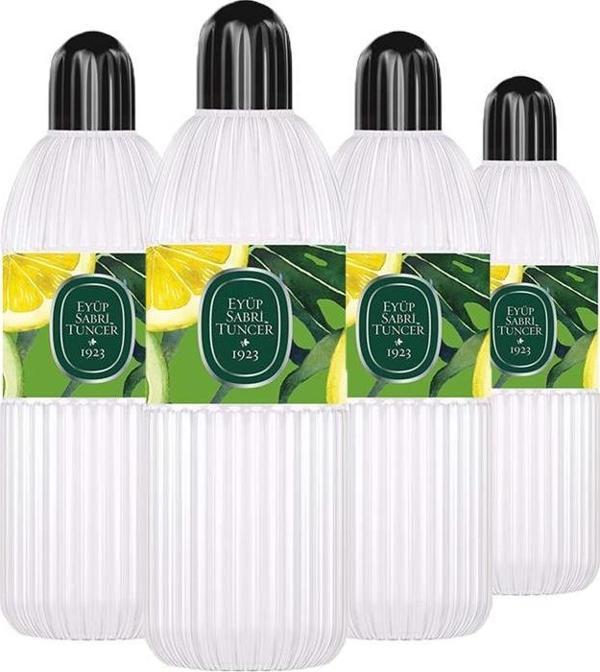 Eyüp Sabri Tuncer Çeşme Limonu Kolonyası Pet Şişe 400 ml x 4 - Image 1