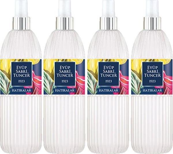 Eyüp Sabri Tuncer Hatıralar Kolonya Sprey 150 ml x 4 Adet - Image 1