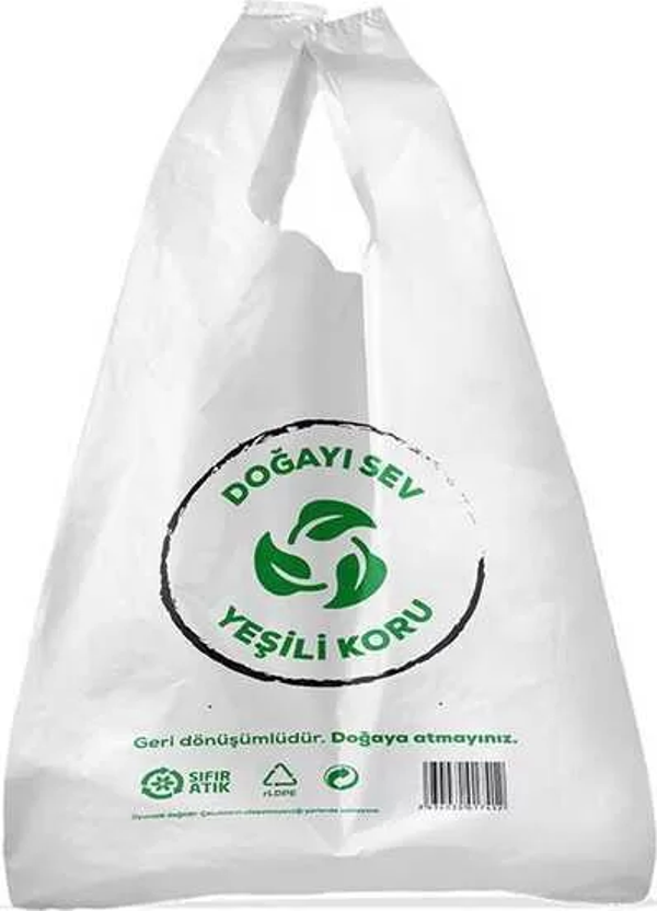 Çevre Dostu Atlet Poşet (Barkodlu) Küçük - 1 Kg - Image 1