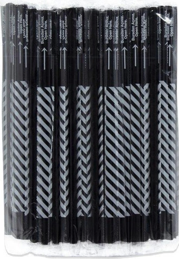Jelatinli Frozen Pipet Siyah ( 100 lü x 50 Paket ) - Image 1