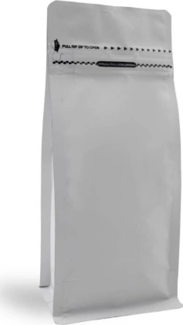 MAT BEYAZ METALİZE KİLİTLİ FLAT BOTTOM (14X36) CM 50 adet - Image 1