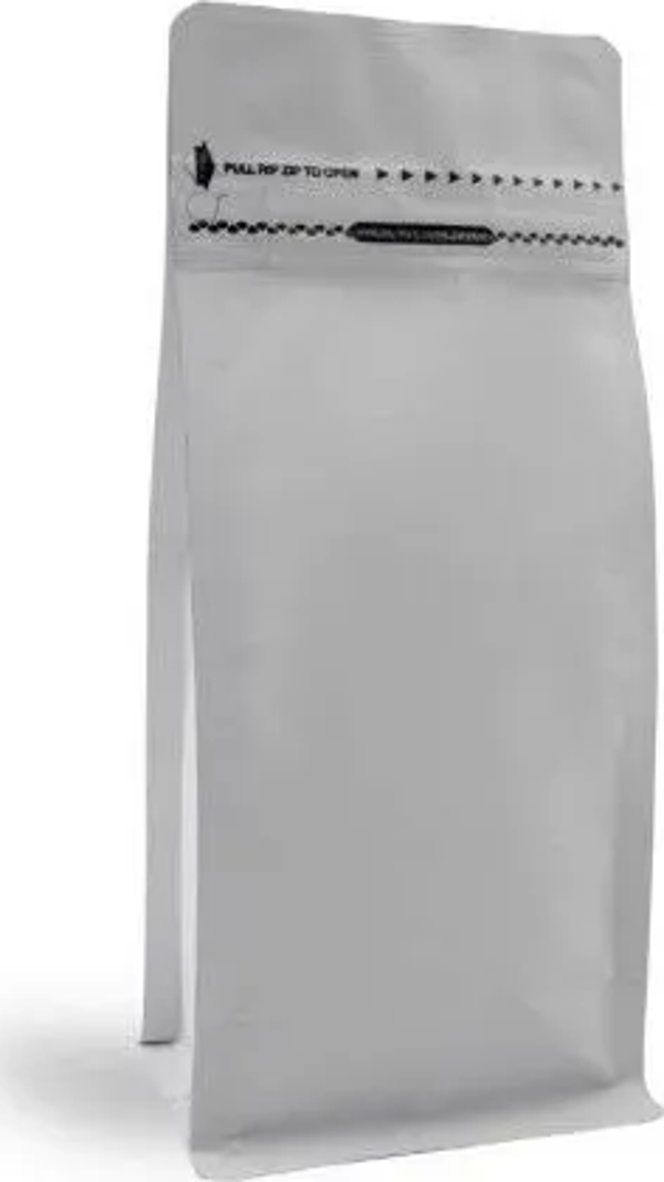 MAT SİYAH METALİZE KİLİTLİ FLAT BOTTOM KİLİTLİ TORBA (12,5X27,5) CM 100 adet - Image 1