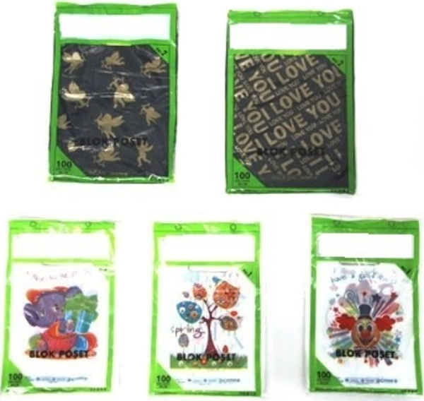 Baskılı El Geçme Blok Poşet 3 No 30x45 cm ( 3000 Adet ) - Image 1