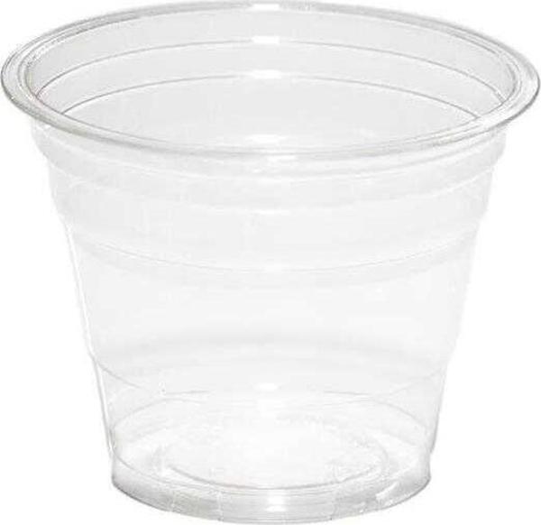 PET Şeffaf Bardak 95x250 cc 8 oz - 50 Adet - Image 1