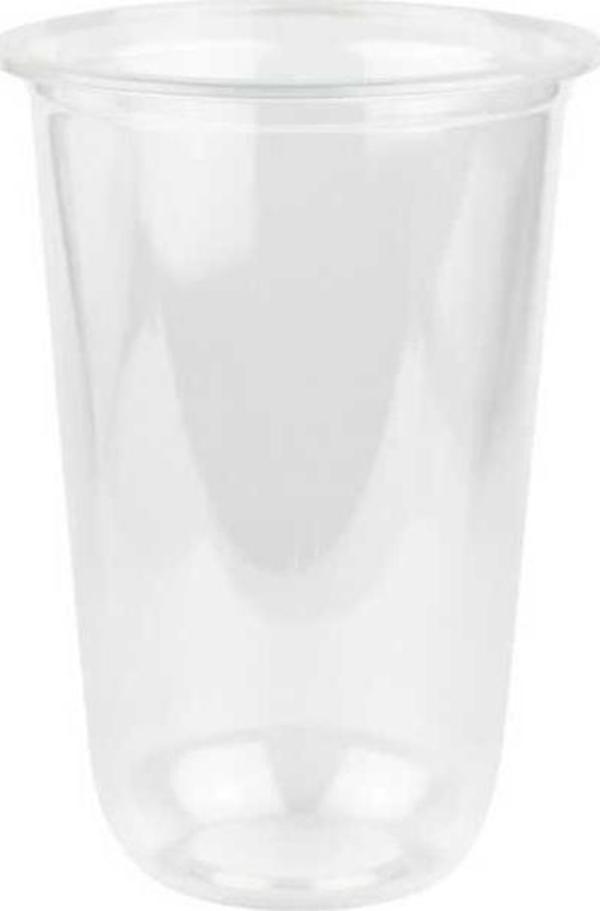 Bubble Tea PET Şeffaf Bardak 95x600 cc 18 oz - 50 Adet - Image 1