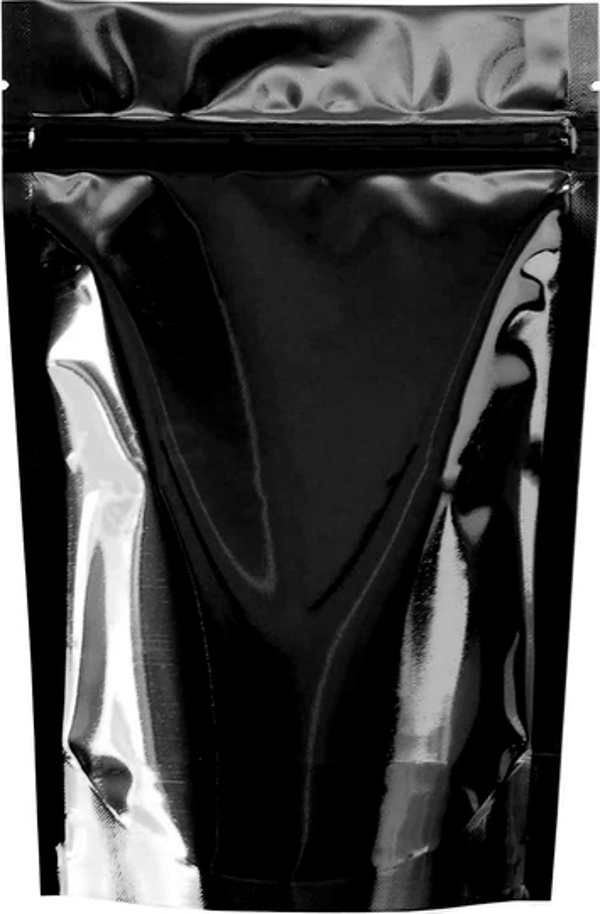 Siyah Alüminyum Doypack 16x27 cm - 100 Adet - Image 1