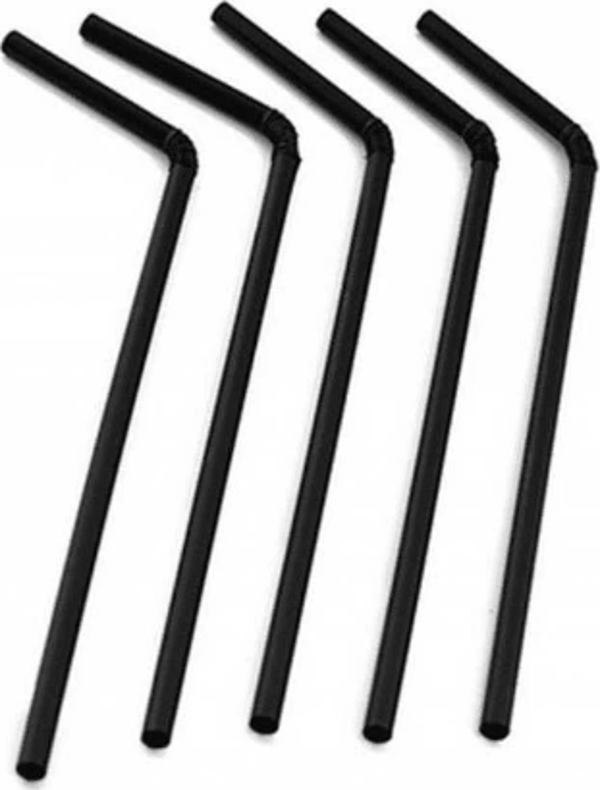 Siyah Körüklü Pipet ( 200 lü - Image 1
