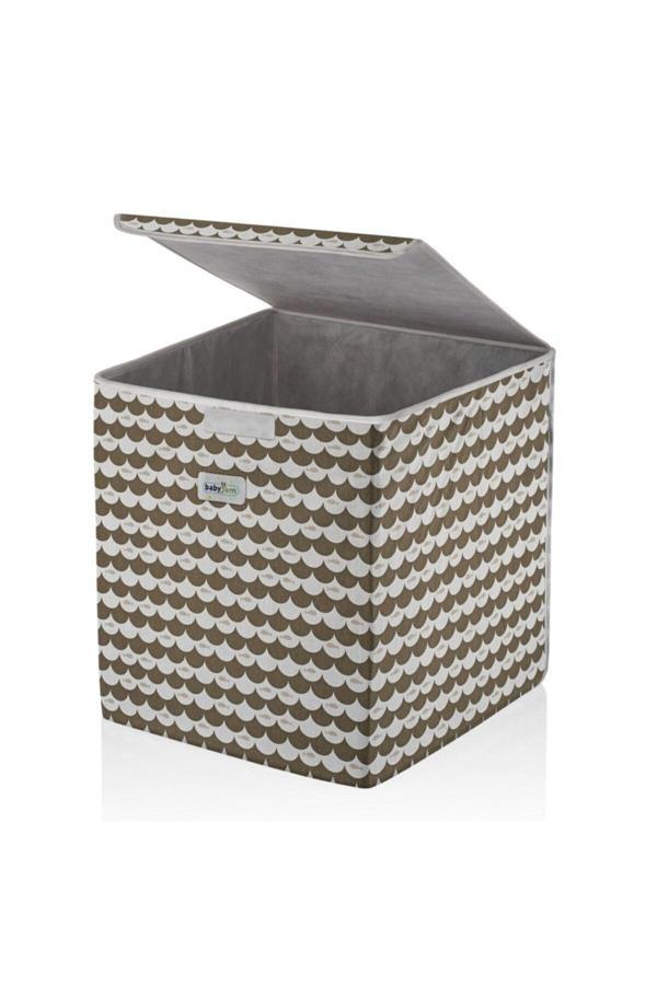 Babyjem Pratik Oyuncak Kutusu 40x43 Cm 726 Kahverengi - Image 1