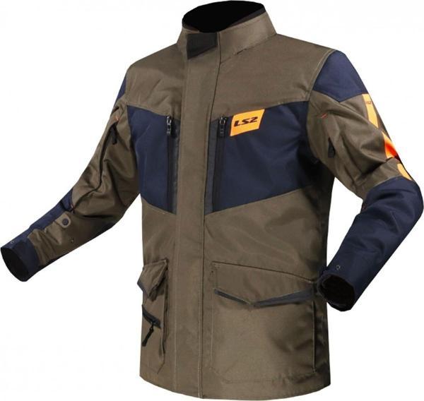 Ls2 Metropolıs Evo Mont Haki-mavi-neon Turuncu MEDIUM - Image 1