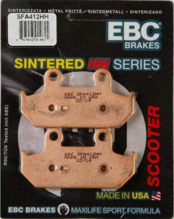 Ebc Fren Balatası Sinter Sfa412hh Suzukı An250 K1 K2 Burgman 01-02 An 400 K1 K6 Burgman 01-06 265 - Image 1