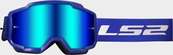 Ls2 Motokros Gözlük Charger Goggles İridyum Camlı Mavi - Image 1