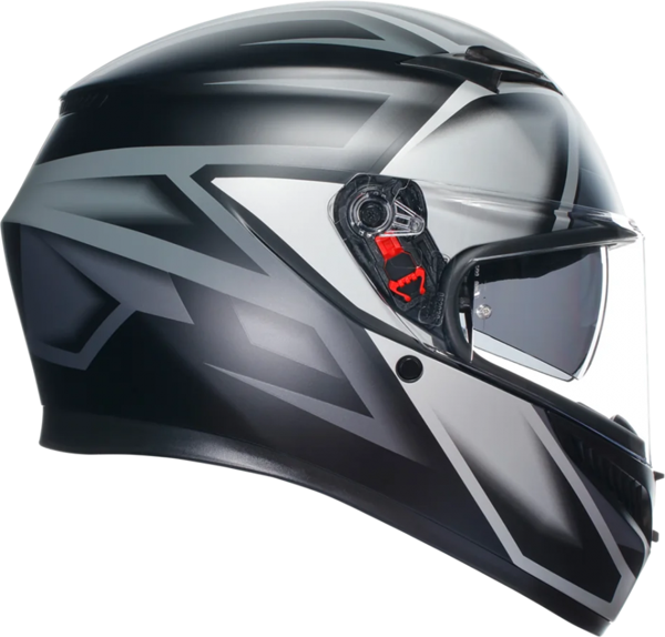 Agv K3 Compound Kapalı Kask Mat Siyah-gri X-LARGE - Image 1