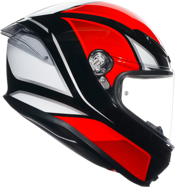Agv K6 S Kapalı Kask Hyphen Siyah-kırmızı-beyaz SMALL - Image 1