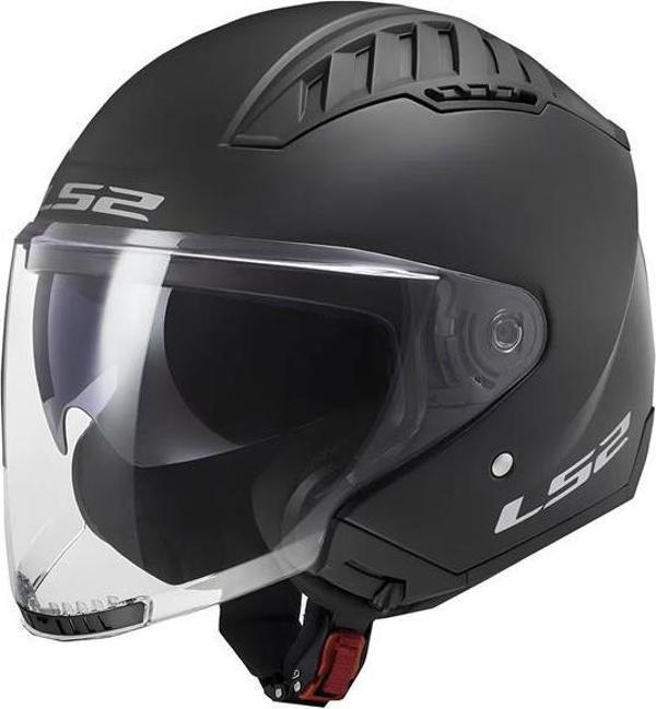 Ls2 Copter 2 Yarım Kask Mat Siyah MEDIUM - Image 1