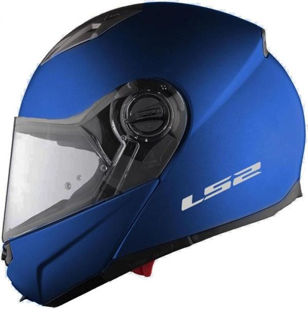 Ls2 Guronı Çene Açılır Kask Mat Mavi X-SMALL - Image 1