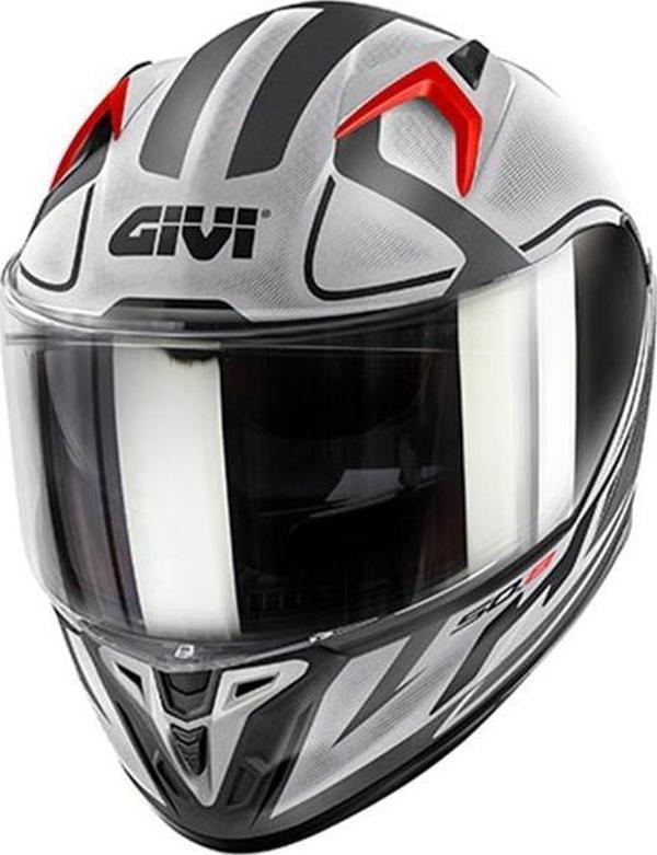 Gıvı 50.8 Brave Kapalı Kask Mat Siyah-tıtanıum-gri LARGE - Image 1