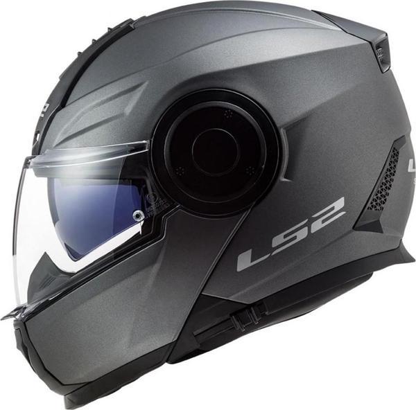 Ls2 Scope Çene Açılır Kask Mat Tıtanıum SMALL - Image 1