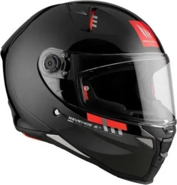 Mt Revenge 2 S A1 Kapalı Kask Siyah LARGE - Image 1