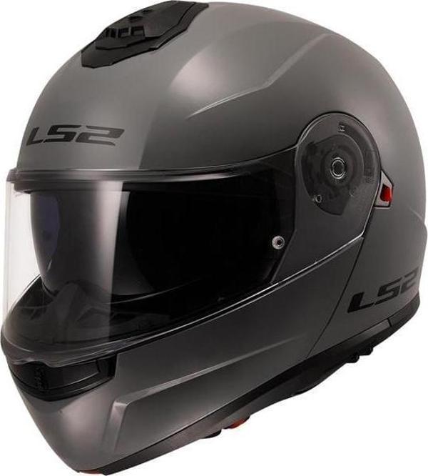 Ls2 Strobe 2 Çene Açılır Kask Nardo Gri SMALL - Image 1