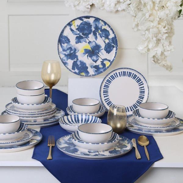 Keraart Azure Yemek Takımı 24 Parça 6 Kişilik 21423-24-25 - Image 1