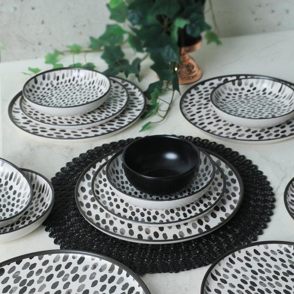 Keraart Shadow Nordic Yemek Takımı 24 Parça 6 Kişilik 21434 - Image 1