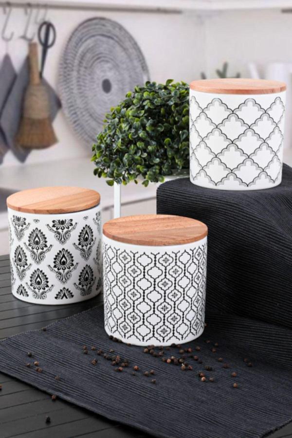 Keraart Ares Saklama Kabı 12 cm 3 Adet - Image 1