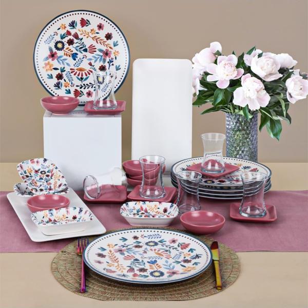 Keraart Springtime Kahvaltı Takımı 30 Parça 6 Kişilik - 19558 - Image 1