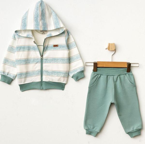 Aziz Bebe 3'lü Bebek Takımı 3254 Yeşil - Image 1